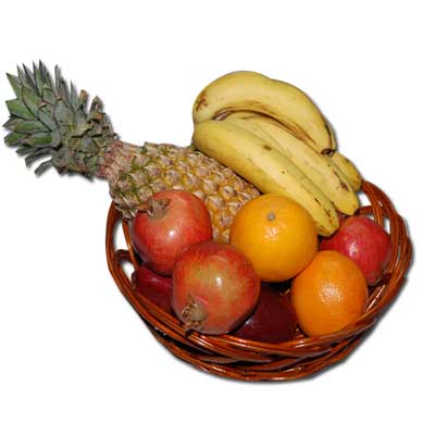 "Fresh Fruit Basket - 3 kgs code - NB03 - Click here to View more details about this Product